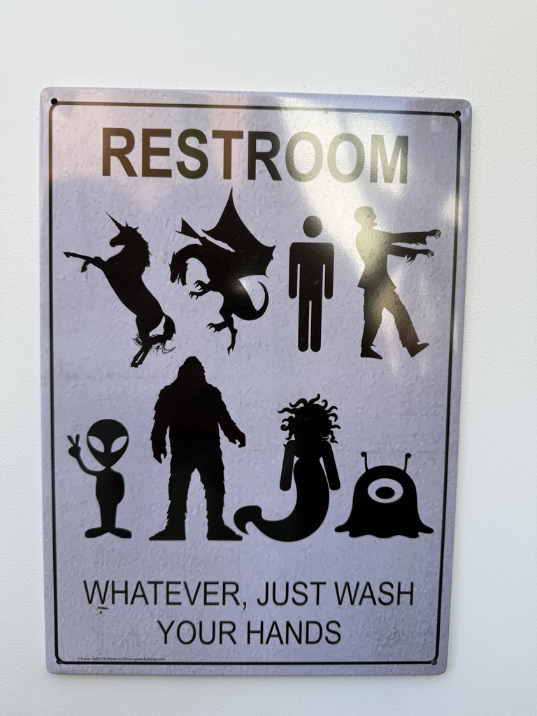 any gender at all, no woman depicted explicitly